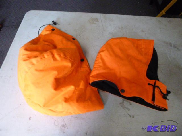 lot 69 image: Two Blaze Orange Hoods...