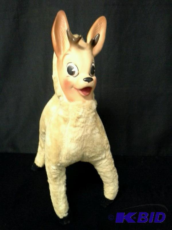 vintage stuffed animals with plastic faces