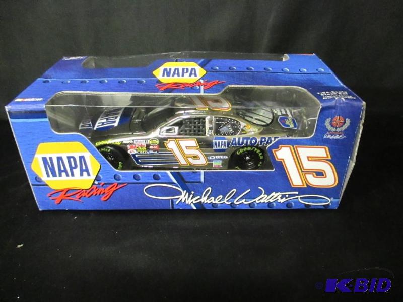 lot 15 image: NAPA 124 Michael Waltrip #15 Stock Die cast Car