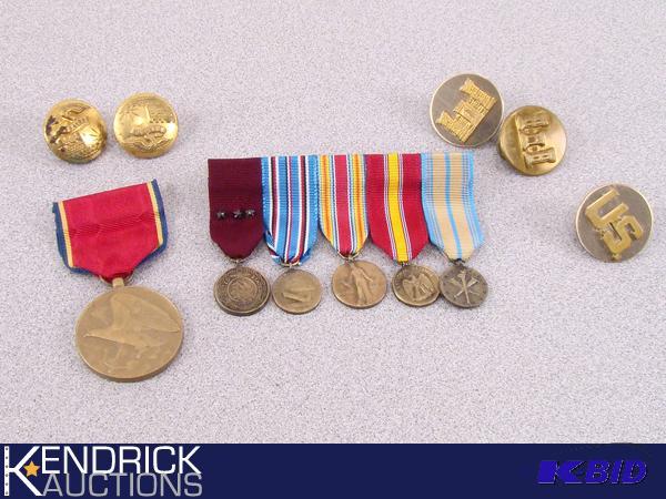 Lot of Vintage War Medals