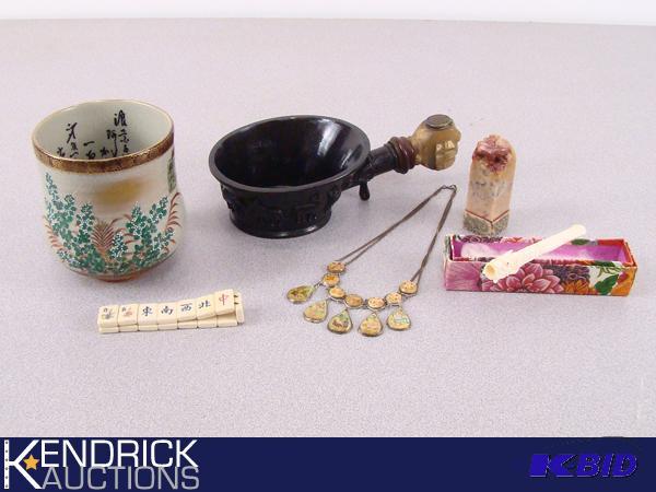 Lot of Vintage and Antique Asian Items