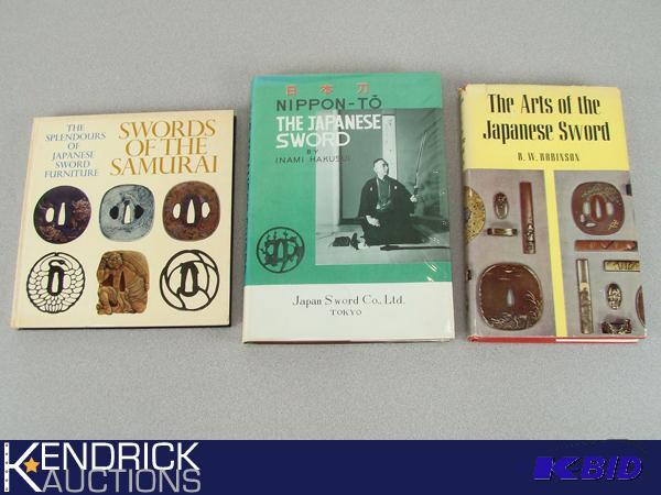 Lot of 3 Reference Books on Asian Swords and Sword Making