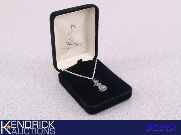 New Sterling Silver 1990 Hummel Collectors Necklace