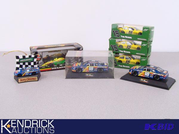 New In Box Menards Racing Die Cast Cars Lot