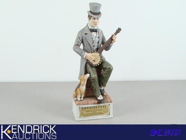 Kontinental Spirits Kompany Limited Edition Stephen Foster Figurine