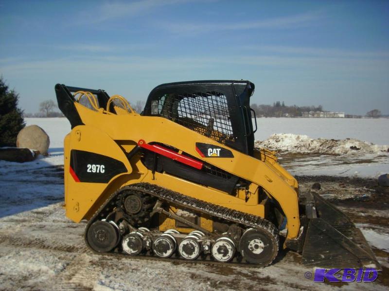 2007 297 C caterpillar track skid steer 3600 ...