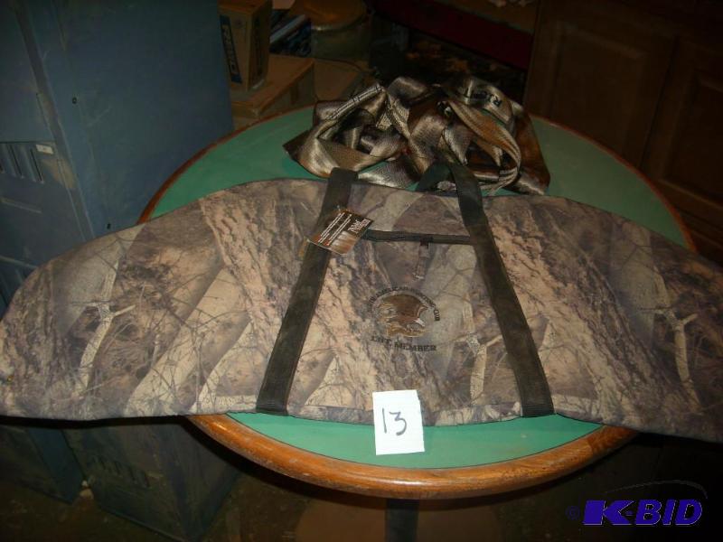 New bow case and safety harness...