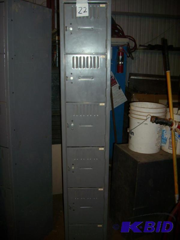 Locker, 72x12x18...