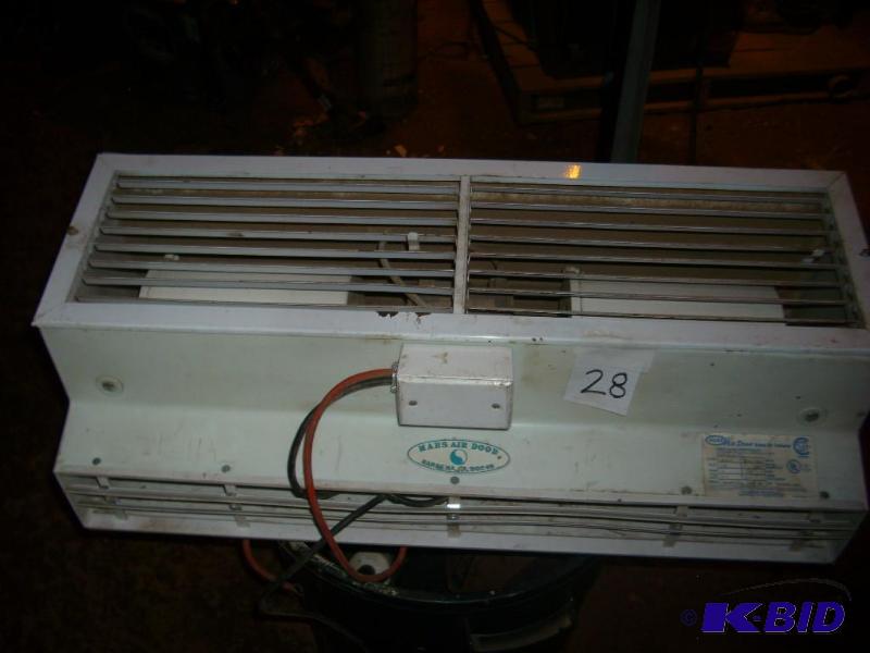 Air door, commercial, 36x12x14, works...