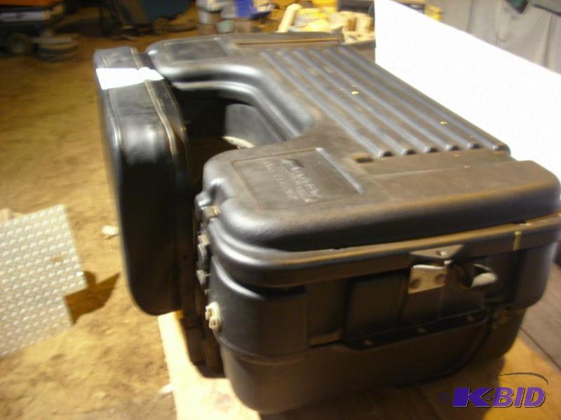 ATV back rest and storage box...