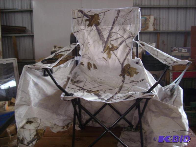 snow camo hunting blind...