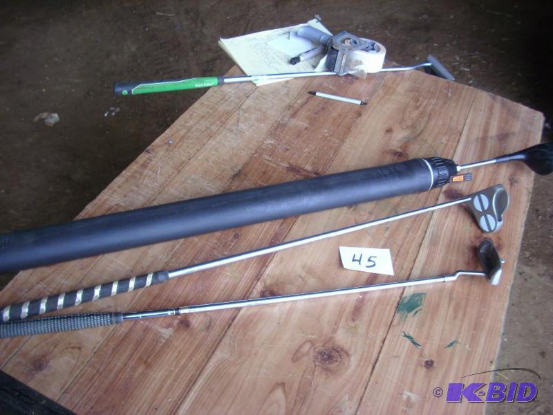 Kooler Klub and 2 putters...