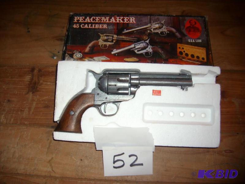Peacemaker 45 cal replica in box...