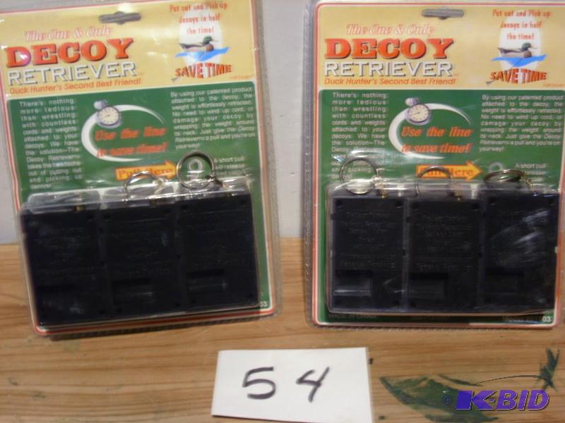 12 recoil decoy retrievers, new...