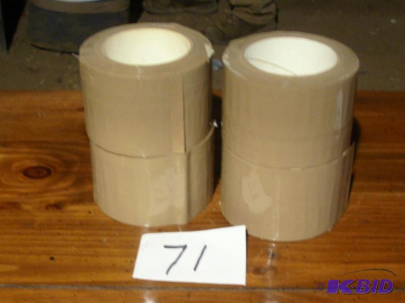 4 rolls of package tape, 3 inch...