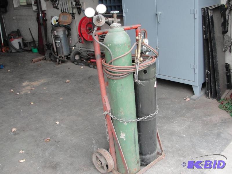 Torch Set and Cart