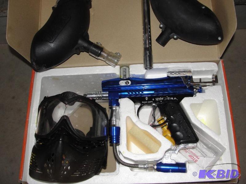 Spyder Xtra Paint Ball Gun with Tanks