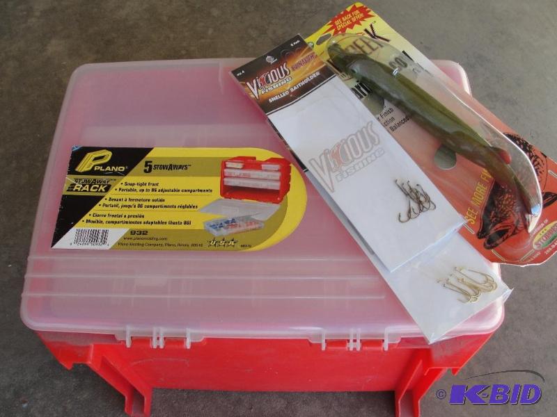Plano Stow Away Box with Decoy and Hooks