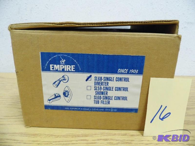 Empire Single Control Diverter