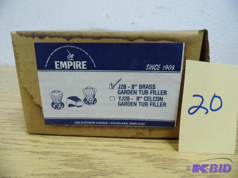 Empire Garden Tub Filler