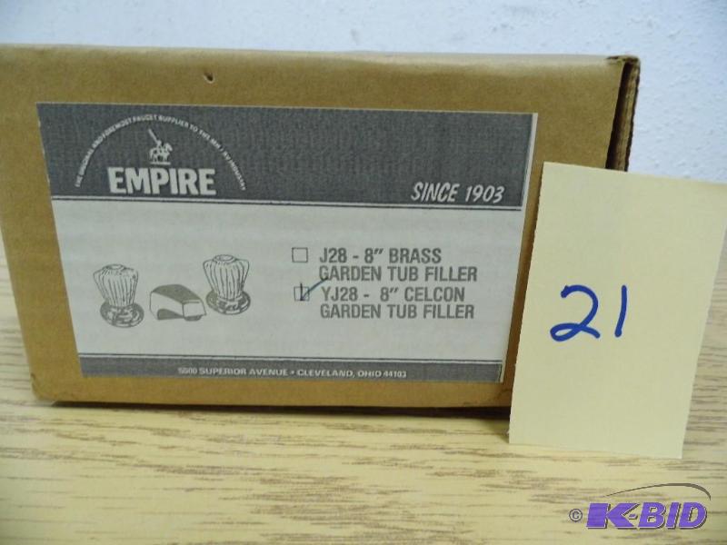 Empire Garden Tub Filler