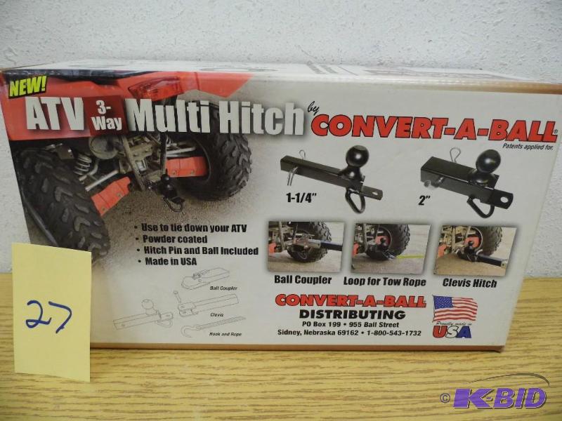 ATV 3 Way Multi Hitch