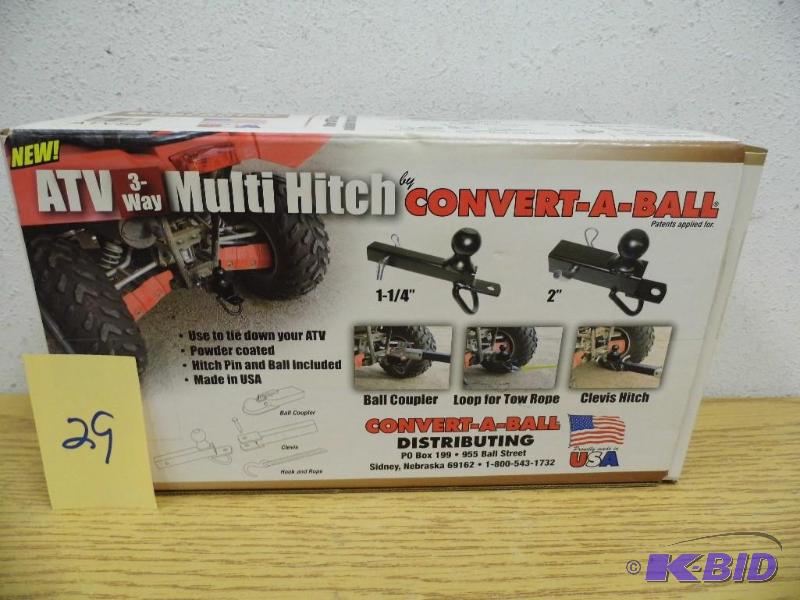ATV 3 Way Multi Hitch