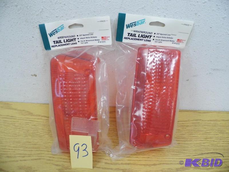 Wesbar Wrap Around Tail Light Replacment Lens