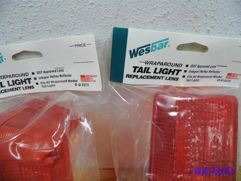 Wesbar Wrap Around Tail Light Replacment Lens
