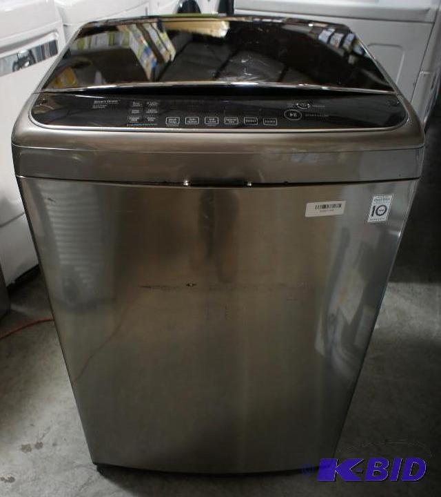 lot 14 image: New LG Washer - Model # (WT1701CV) - TurboWas...