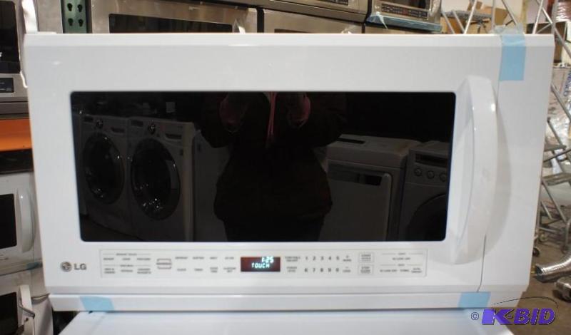 lot 19 image: New LG Microwave - Model # (LMHM2017SW) - 2-c...