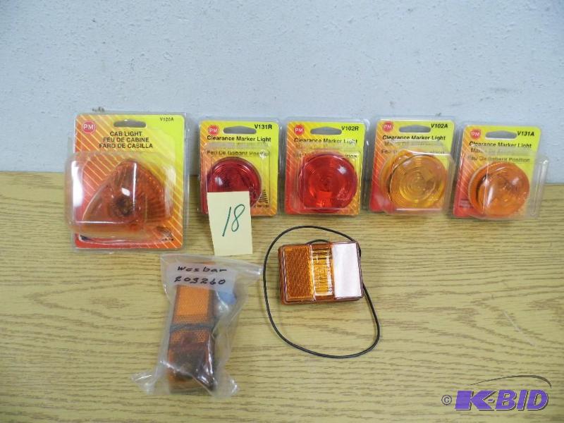 Assorted Clearance Marker Lights