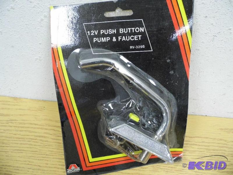 12V Push Button Pump & Faucet