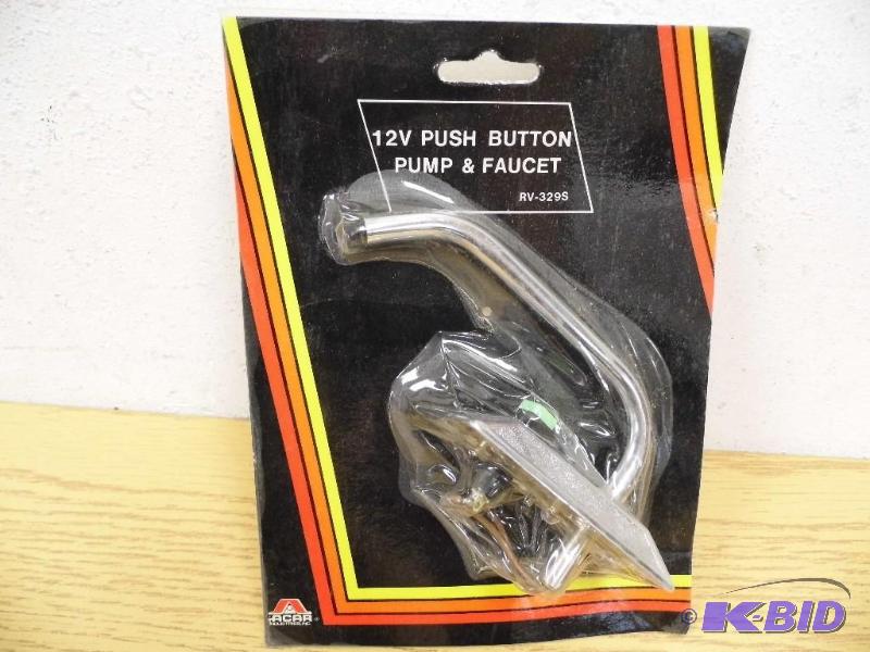 12V Push Button Pump & Faucet