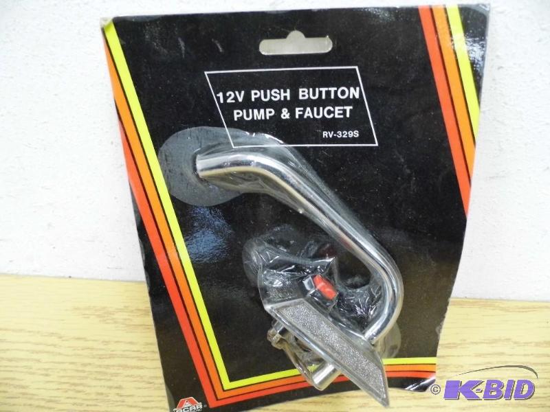 12V Push Button Pump & Faucet