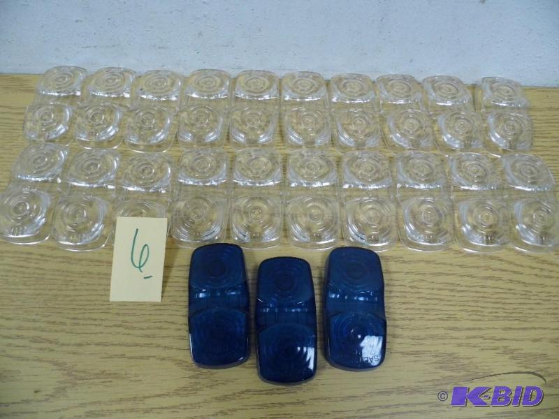 20 Clear Marker Covers and 2 Blue Covers