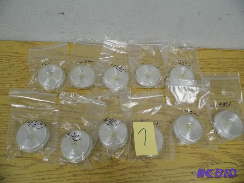 11 Clear, Round Lights