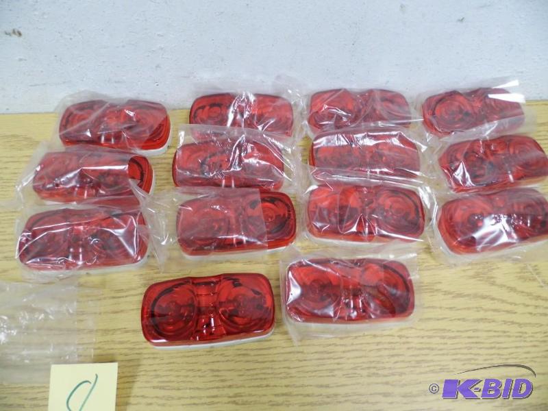 14  Red Marker Lights