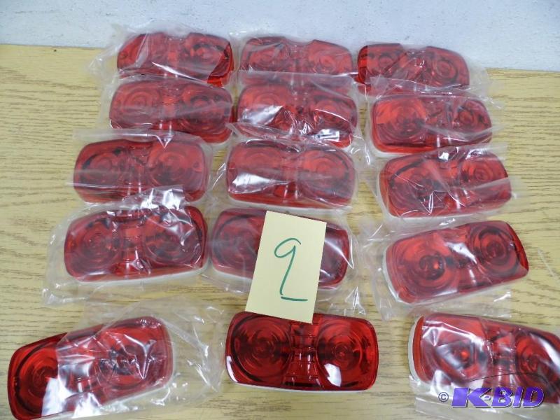 15 Red Marker Lights