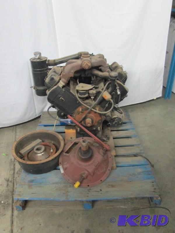 lot 2 image: Partially Restored 4-Cylinder Motor