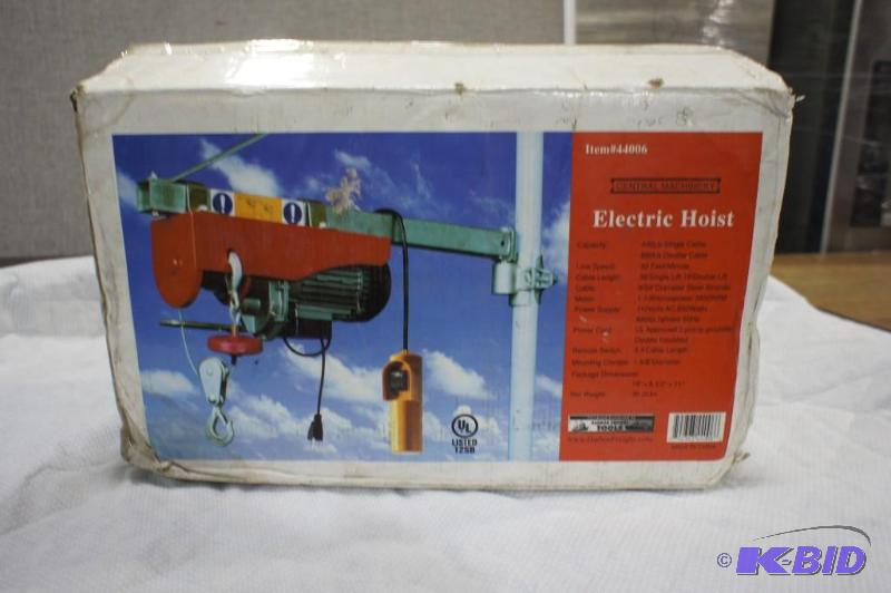 lot 13 image: Electric Hoist - #44006- Please see pictures....