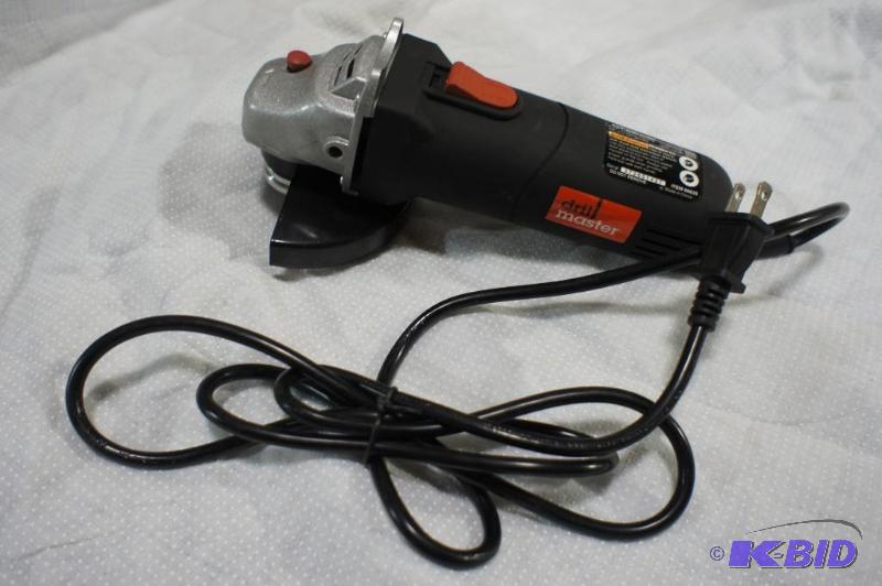 lot 14 image: New Open box Drill Master Angle Grinder - Ple...