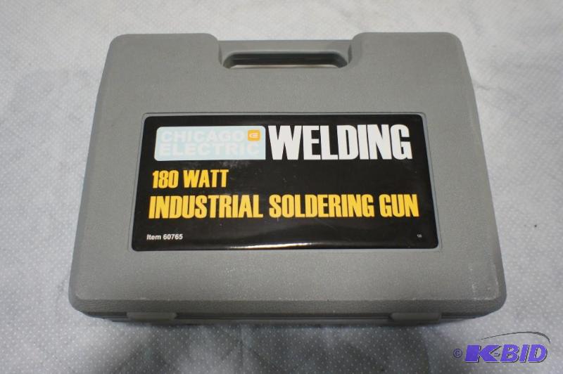 lot 20 image: New Welding 180watt Industrial Sodering Gun -...
