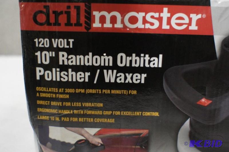 lot 36 image: Drill Master 120 Volt 10" Random Orbital...