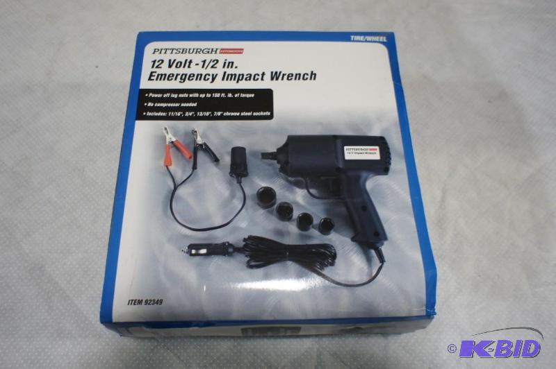 lot 41 image: Pittsburgh Tools 12 volt 12" Emergency ...