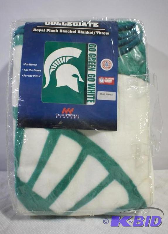 New Michigan Trojans - Royal Plush Throw Blan...