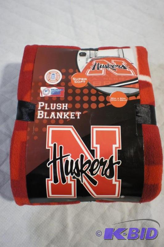 New Nebraska Huskers Super Soft Blanket - 62&...