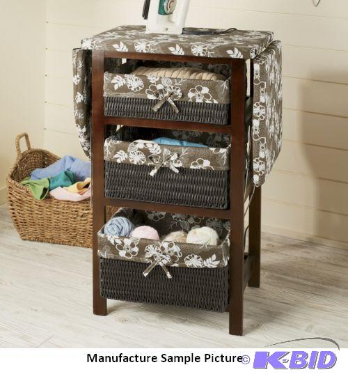 lot 105 image: Ironing Board Storage Cabinet -&nbspHate set...