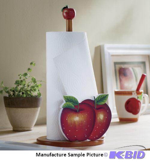 lot 122 image: Apple Paper Towel Holder -&nbspMake the most...