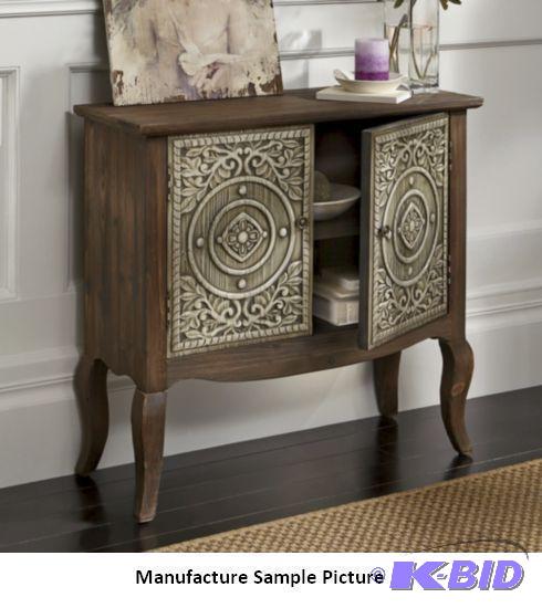 lot 132 image: Carved Door Console Exclusive - Meticulously ...